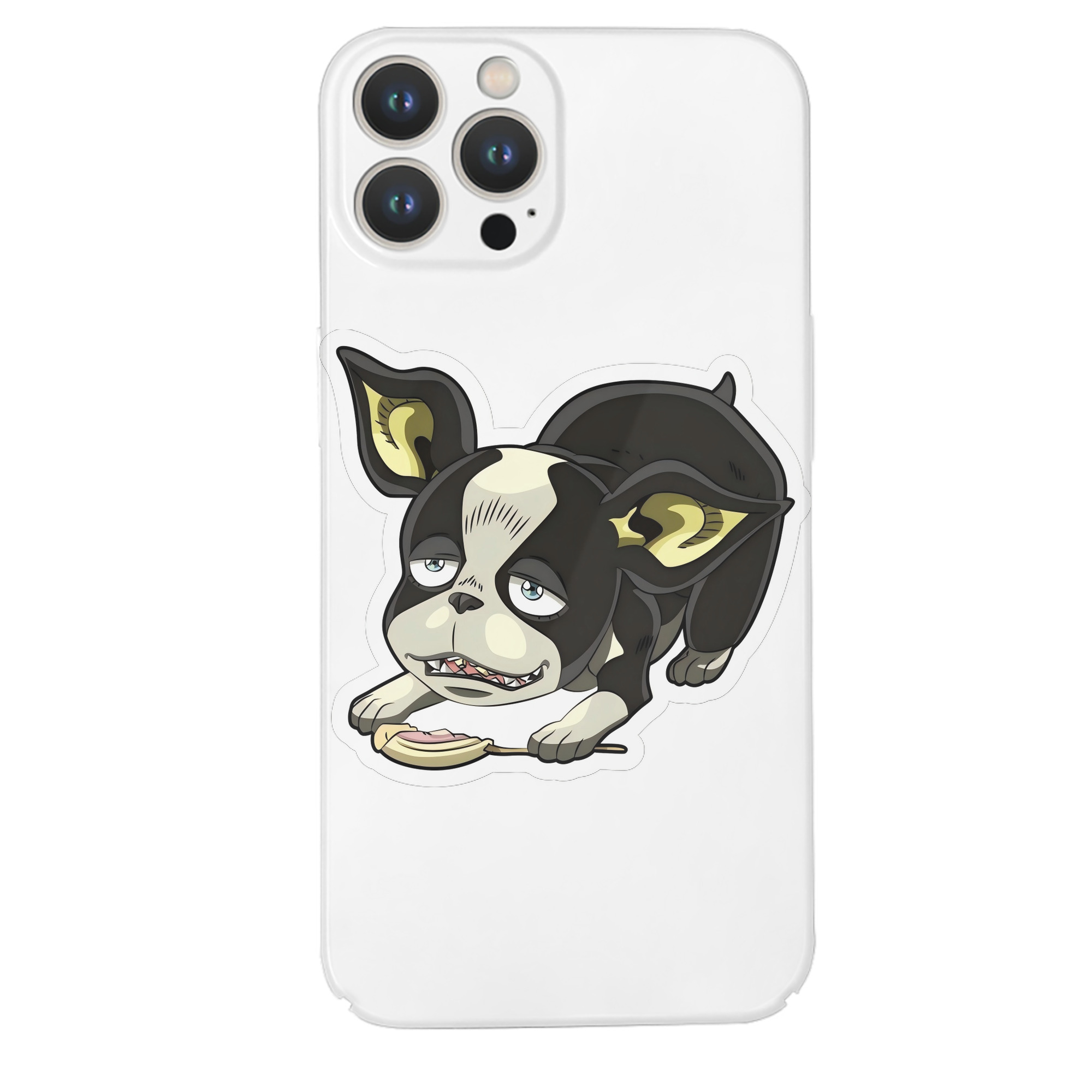 （画像用） ジョジョの奇妙な冒険 イギー JoJo's Bizarre Adventure Iggy 【iPhone 14シリーズ対応】ハードケース